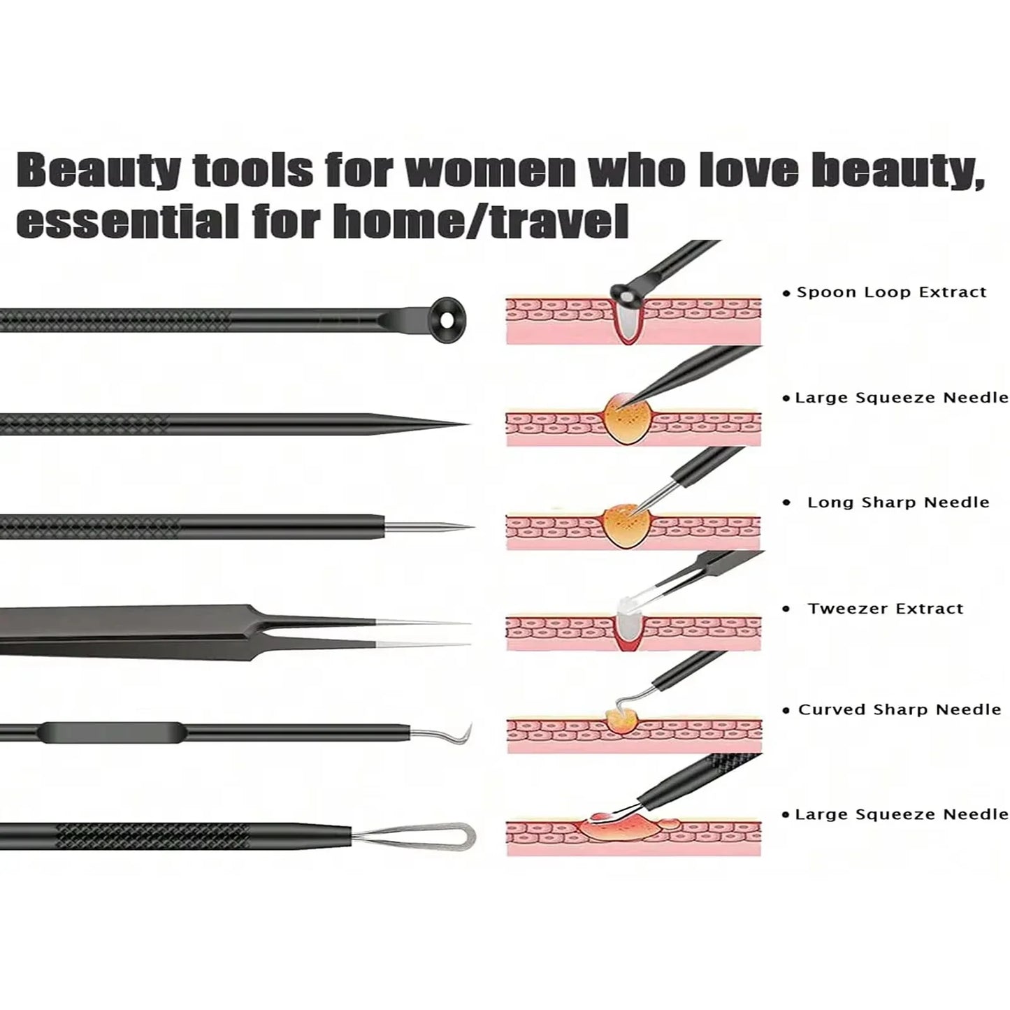 Acne Removal Needle Set for Skincare-2