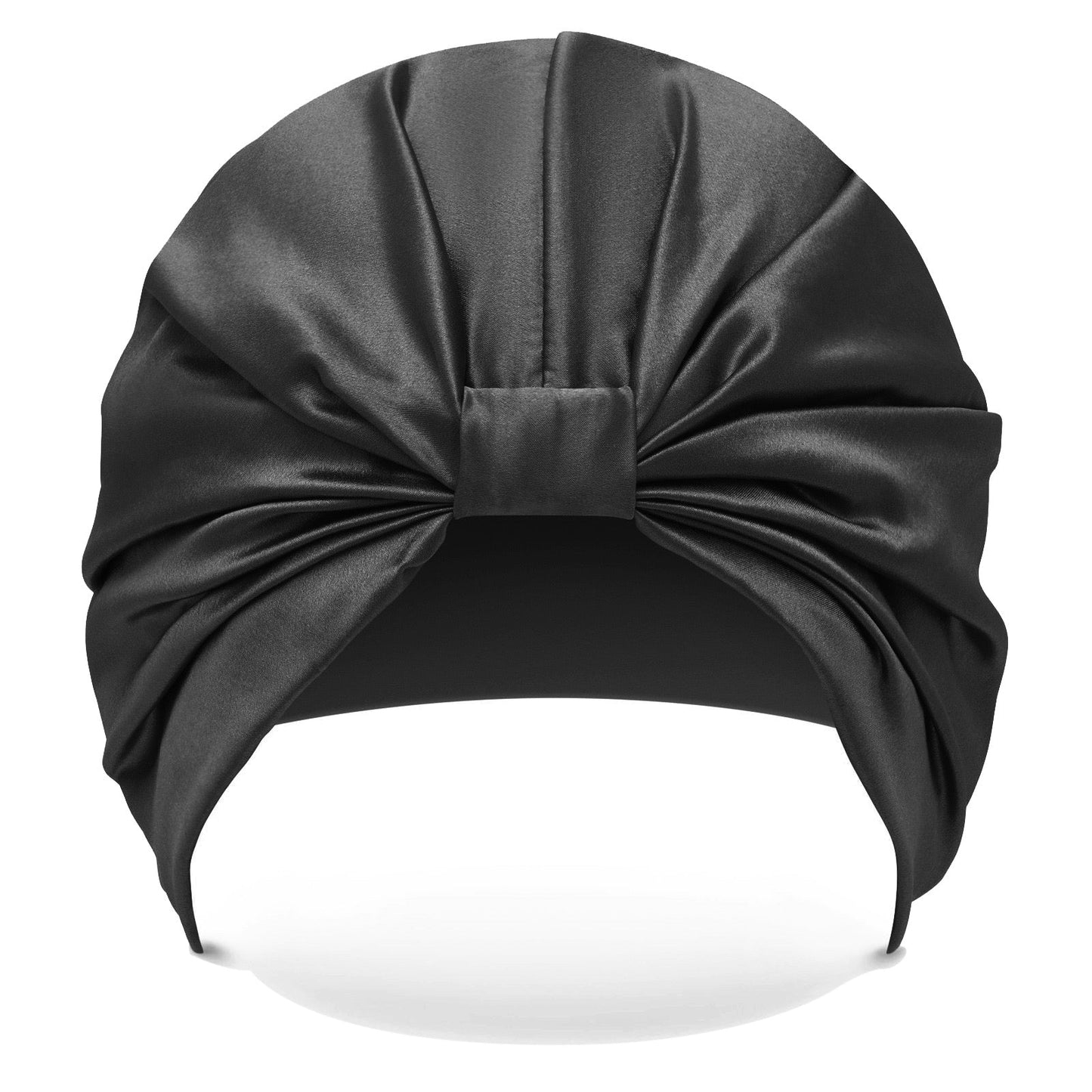 Organic Silk Hair Turban - Moon-0