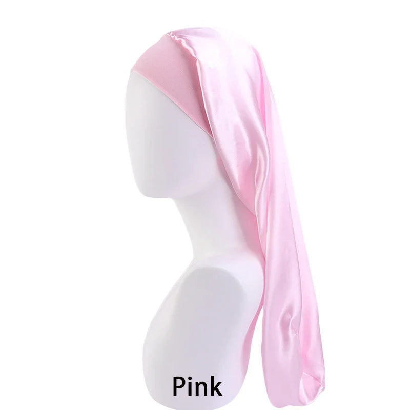 Luxurious Silk Bonnet for  Hair Care-5
