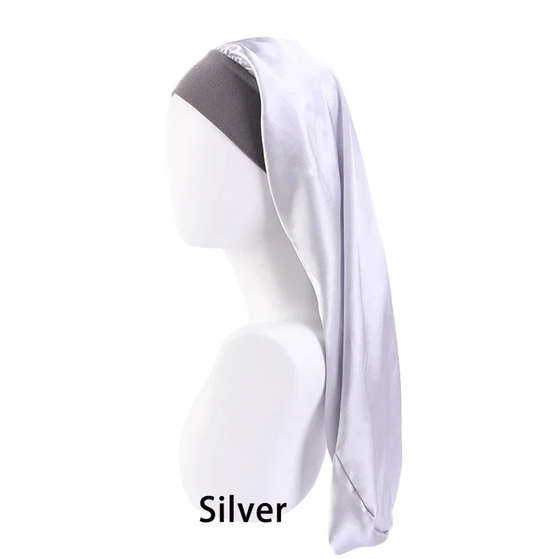 Luxurious Silk Bonnet for  Hair Care-8