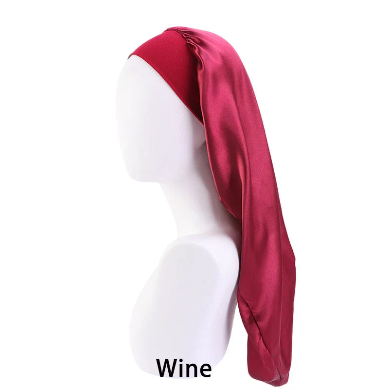 Luxurious Silk Bonnet for  Hair Care-9
