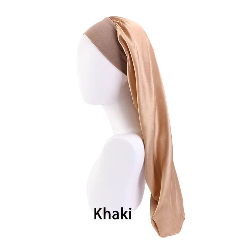 Luxurious Silk Bonnet for  Hair Care-12