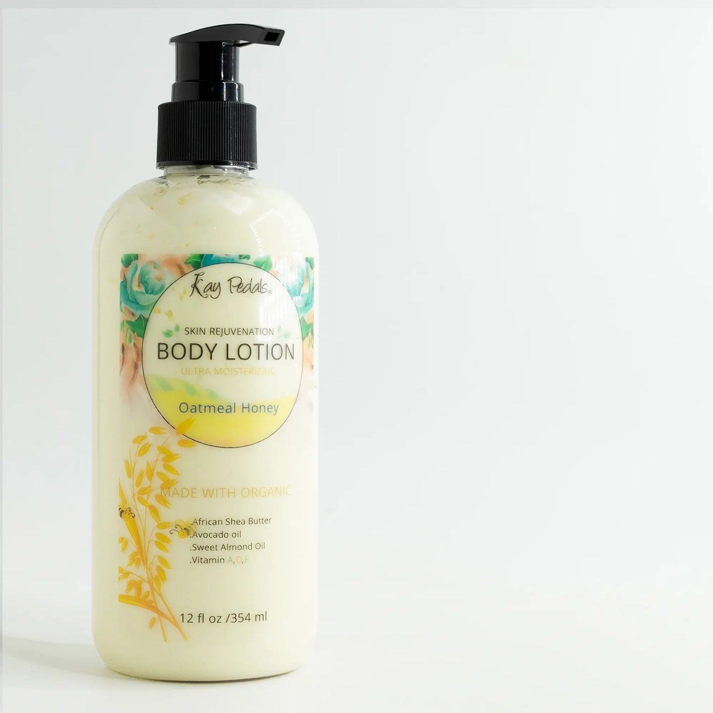 Oatmeal and Honey Organic Body Lotion | Shea Butter Natural Body Cream | Aromatherapy Scented Lotion | Hydrating Organic Skincare-4