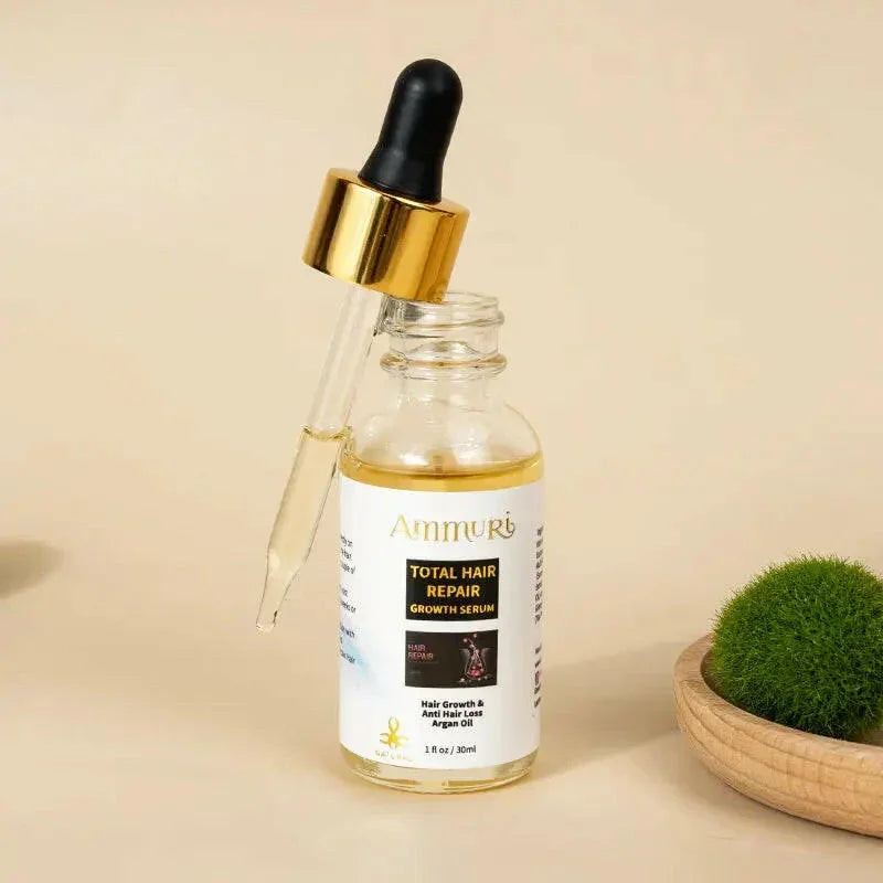 Ammuri Natural Hair Oil – Nourishing Scalp & Hair Care for Thicker-Looking Hair (50ml)-4