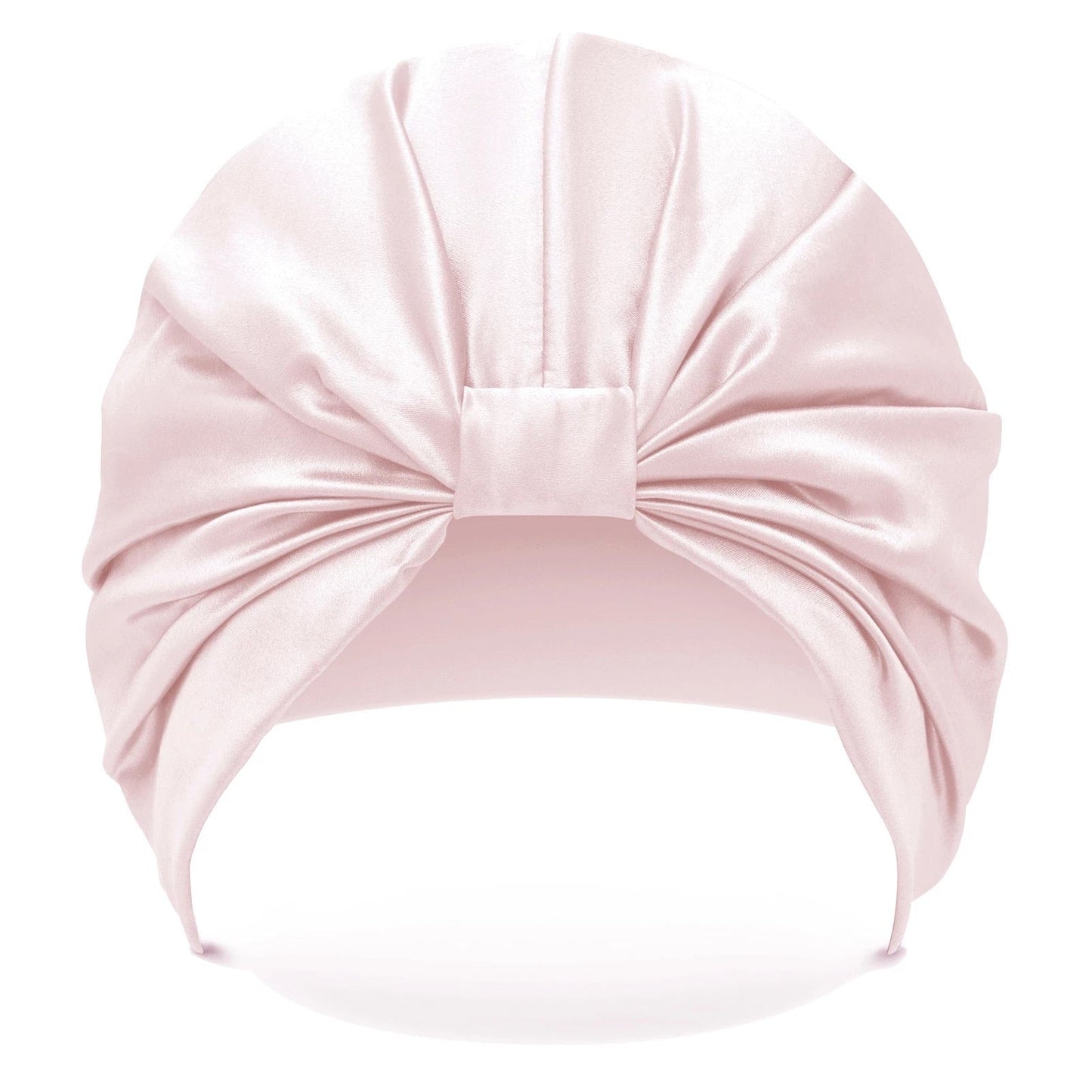 Organic Silk Hair Turban - Pink-0