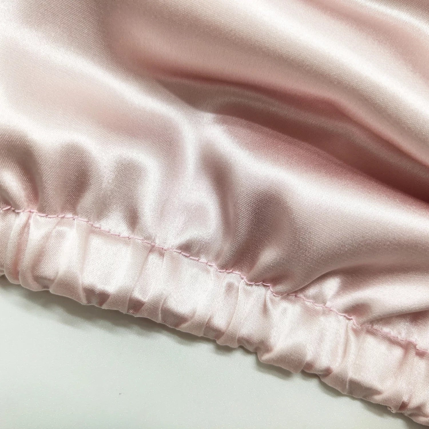 Organic Silk Hair Turban - Pink-1